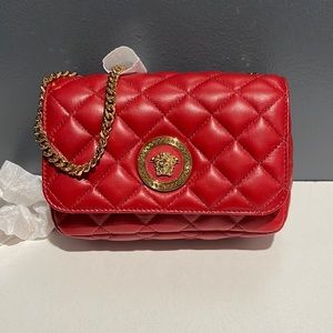 Versace beautiful New in box, red crossbody